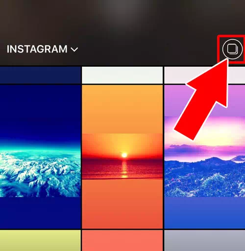 複数の写真を一括で追加して投稿する|インスタストーリーを追加して複数写真を連続投稿する方法
