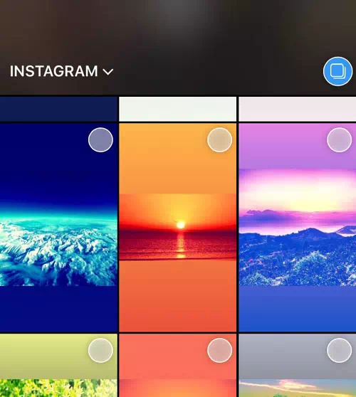 複数の写真を一括で追加して投稿する|インスタストーリーを追加して複数写真を連続投稿する方法