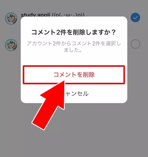 複数のコメントを選択してまとめて削除する - インスタの投稿に書かれたコメントを削除する方法|インスタでコメントの返信方法!投稿にコメントされたくない時は制限で対応しよう