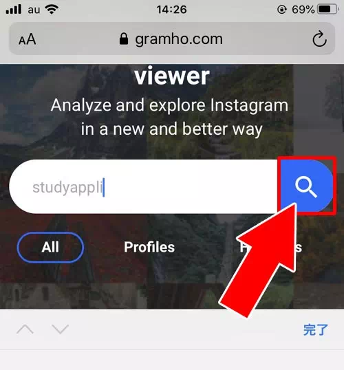 アカウントを検索する|インスタ検索できるGramhir(Gramho)の使い方!ストーリーが出ない原因も解説します