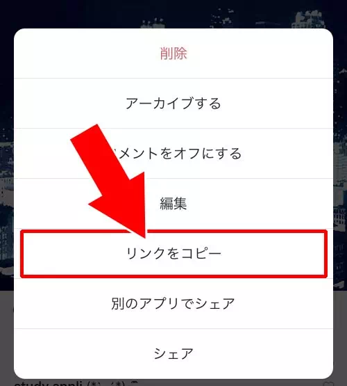 web版やPC版からコメントをコピーする|インスタでコメントをコピーする方法とコピー文章の翻訳方法