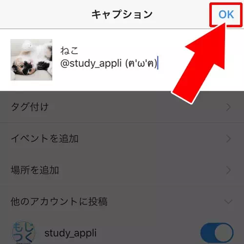 インスタのキャプションでメンションを付ける方法|インスタのキャプションでメンションする方法!メンション通知の仕組みも解説します