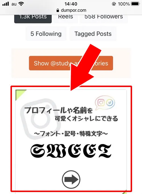 写真や動画を見る|DUMPORの使い方!インスタストーリーを見ると足跡でバレるのか解説します
