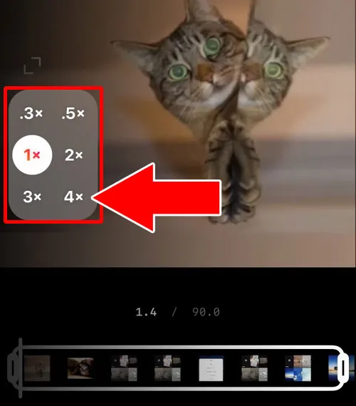 インスタリールで90秒以上の動画を投稿する方法