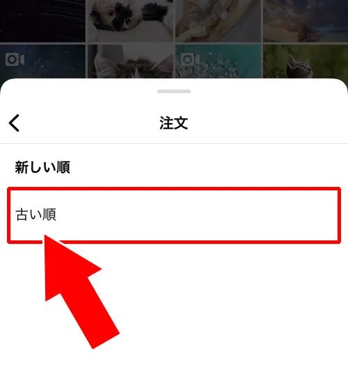 並び替え|インスタでいいね欄の見方!フィルターで非表示や特定相手だけ見る方法もあります