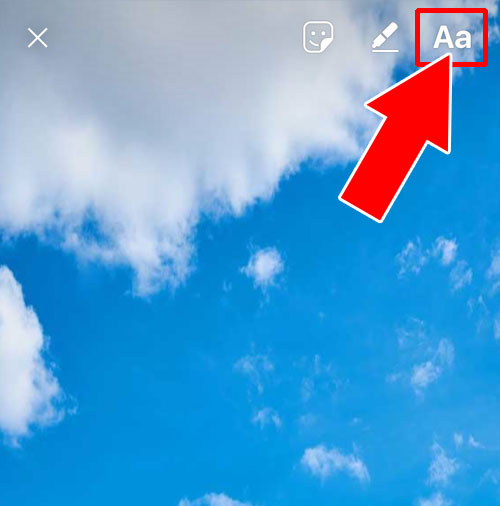 インスタストーリーの文字フォントをネオンや筆記体にする方法
