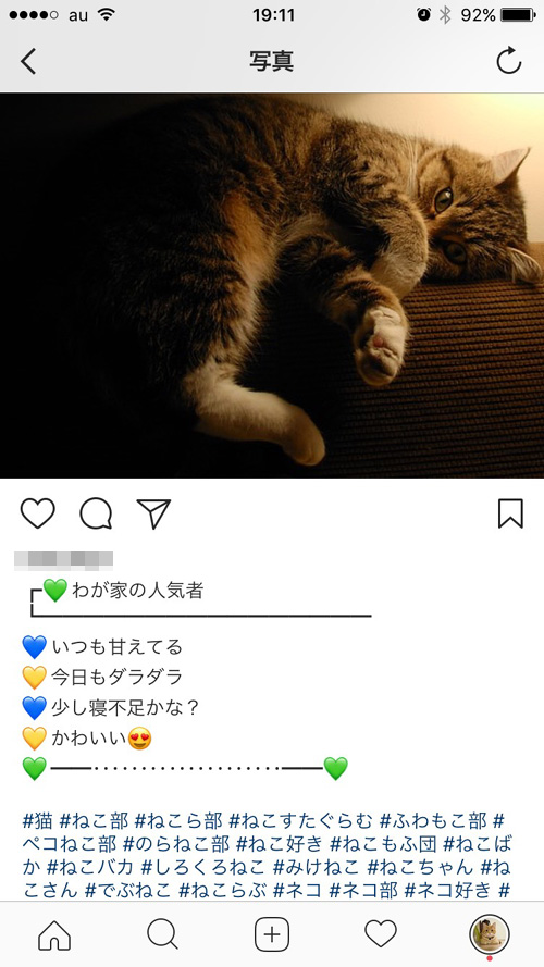 SocialDesignerProで見出しと改行入りのキャプション画面